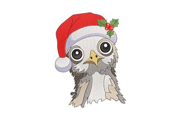 Bird Head Christmas Embroidery Design Review