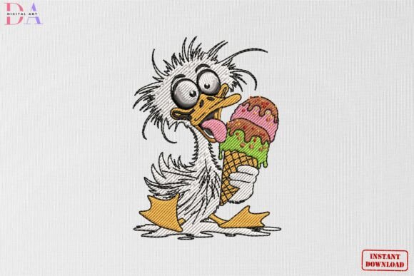 Crazy Duck Ice Cream Delight