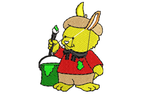 Cute Rabbit Painter: A Boutique Sweatshirt Design Review