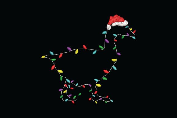 Lighting Duck Outline