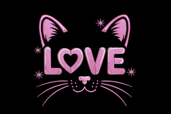 Love Cat: A Smart Embroidery Choice for Small Business Branding