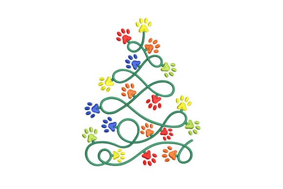 Paw Christmas Tree
