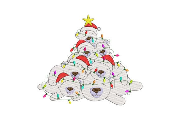 Polar Bear Christmas Tree