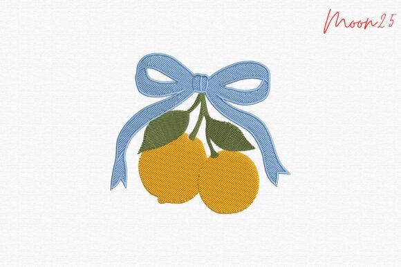 Sweet Citrus Duo with Ribbon Garden Char